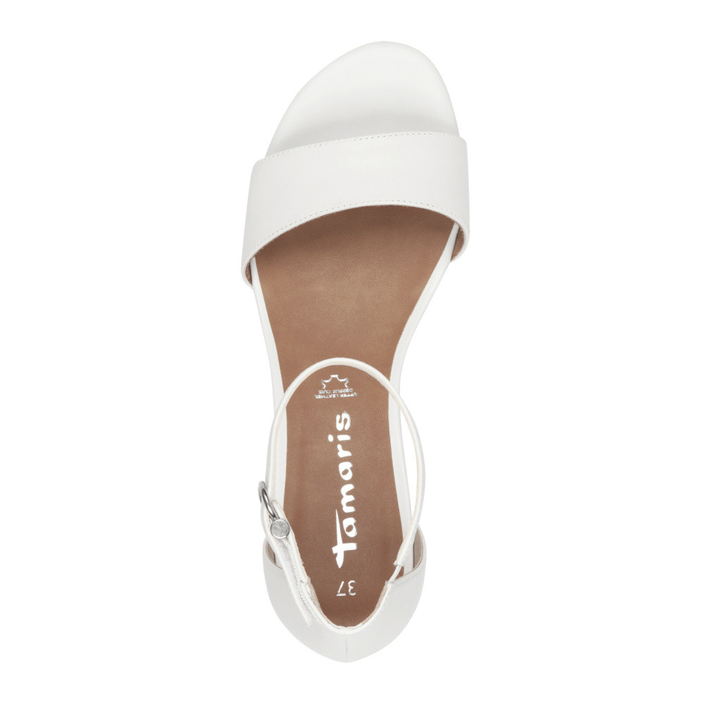 detail Dámské sandály TAMARIS 28291-44-100 bílá S5