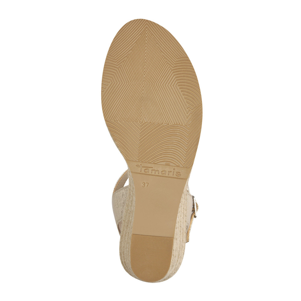detail Dámské sandály TAMARIS 28300-42-933 zlatá S5
