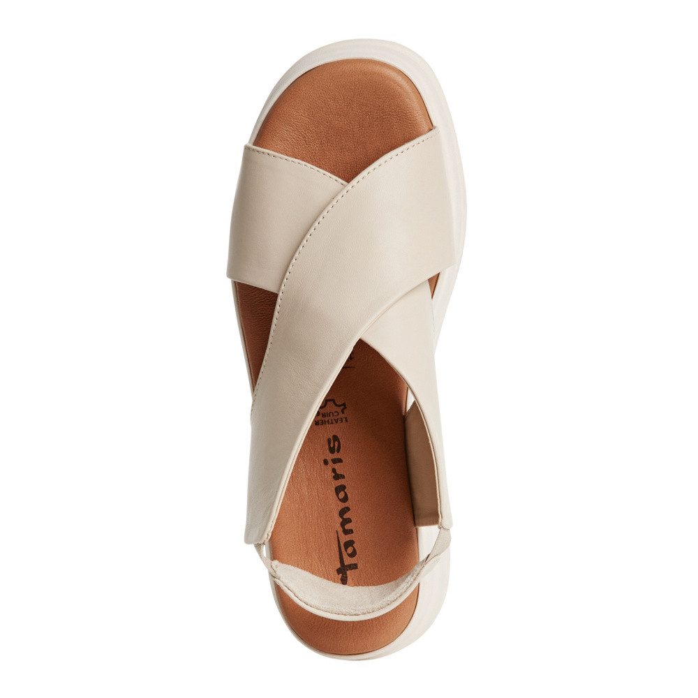 detail Dámské sandály TAMARIS 28303-44-418 béžová S5