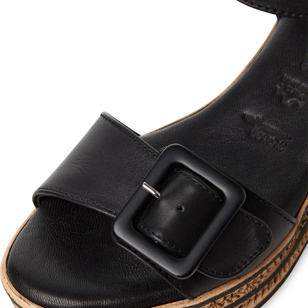 detail Dámské sandály TAMARIS 28310-44-001 černá S5