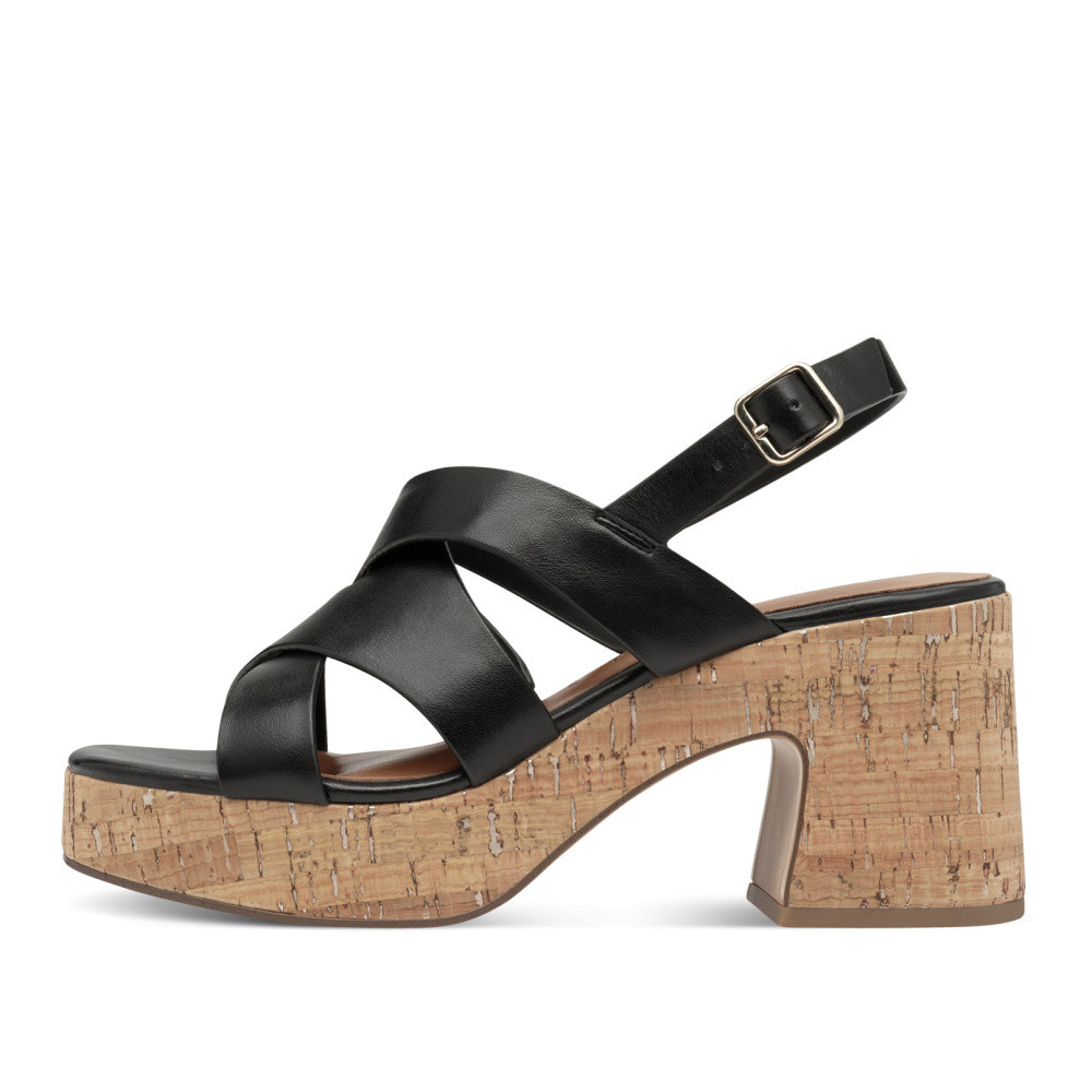 detail Dámské sandály TAMARIS 28312-44-001 černá S5