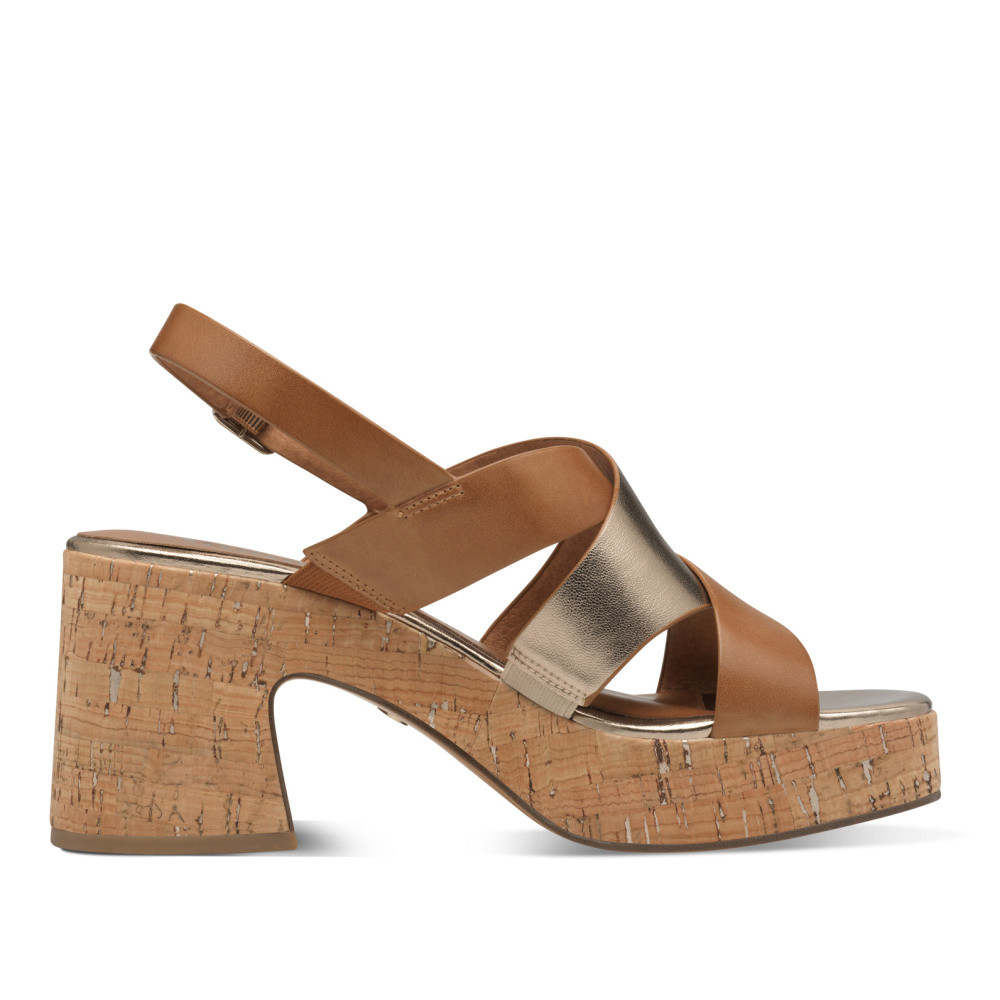 detail Dámské sandály TAMARIS 28312-44-392 hnědá S5