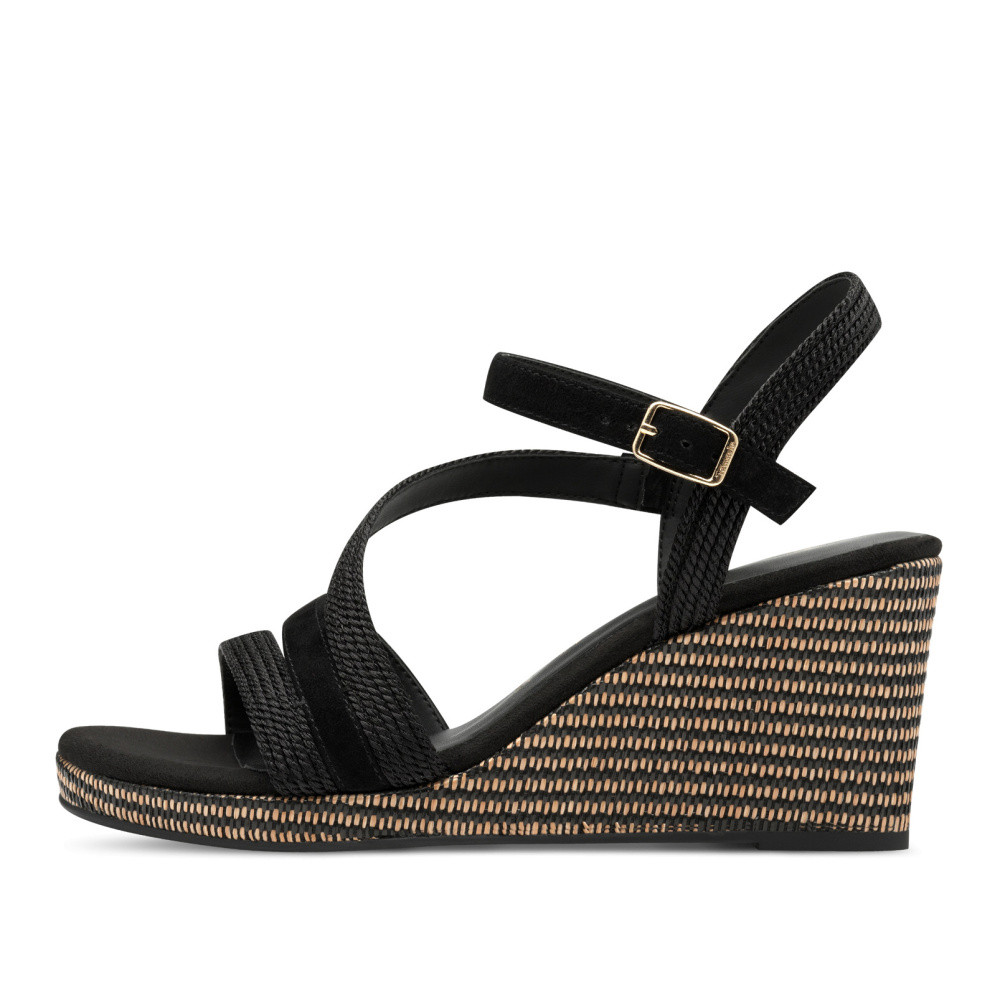 detail Dámské sandály TAMARIS 28323-44-001 černá S5