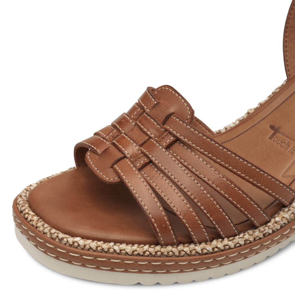 detail Dámské sandály TAMARIS 28332-44-305 hnědá S5