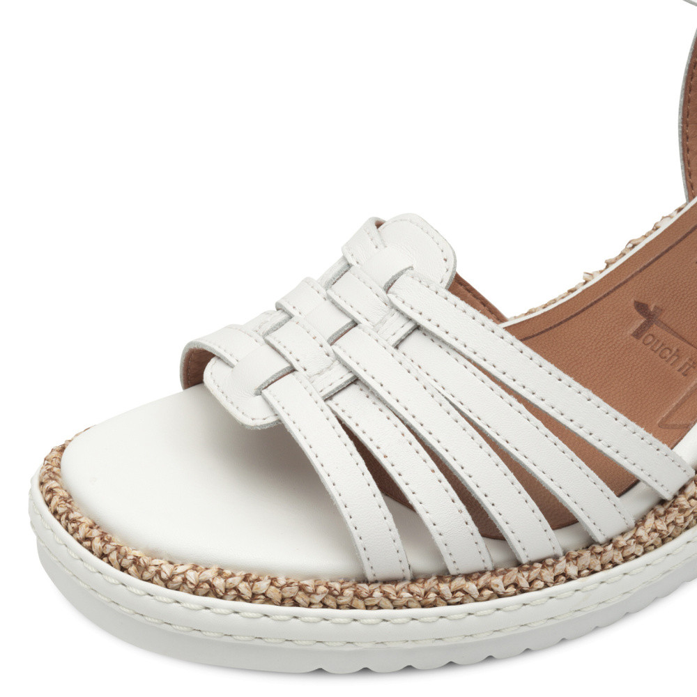 detail Dámské sandály TAMARIS 28332-44-100 bílá S5