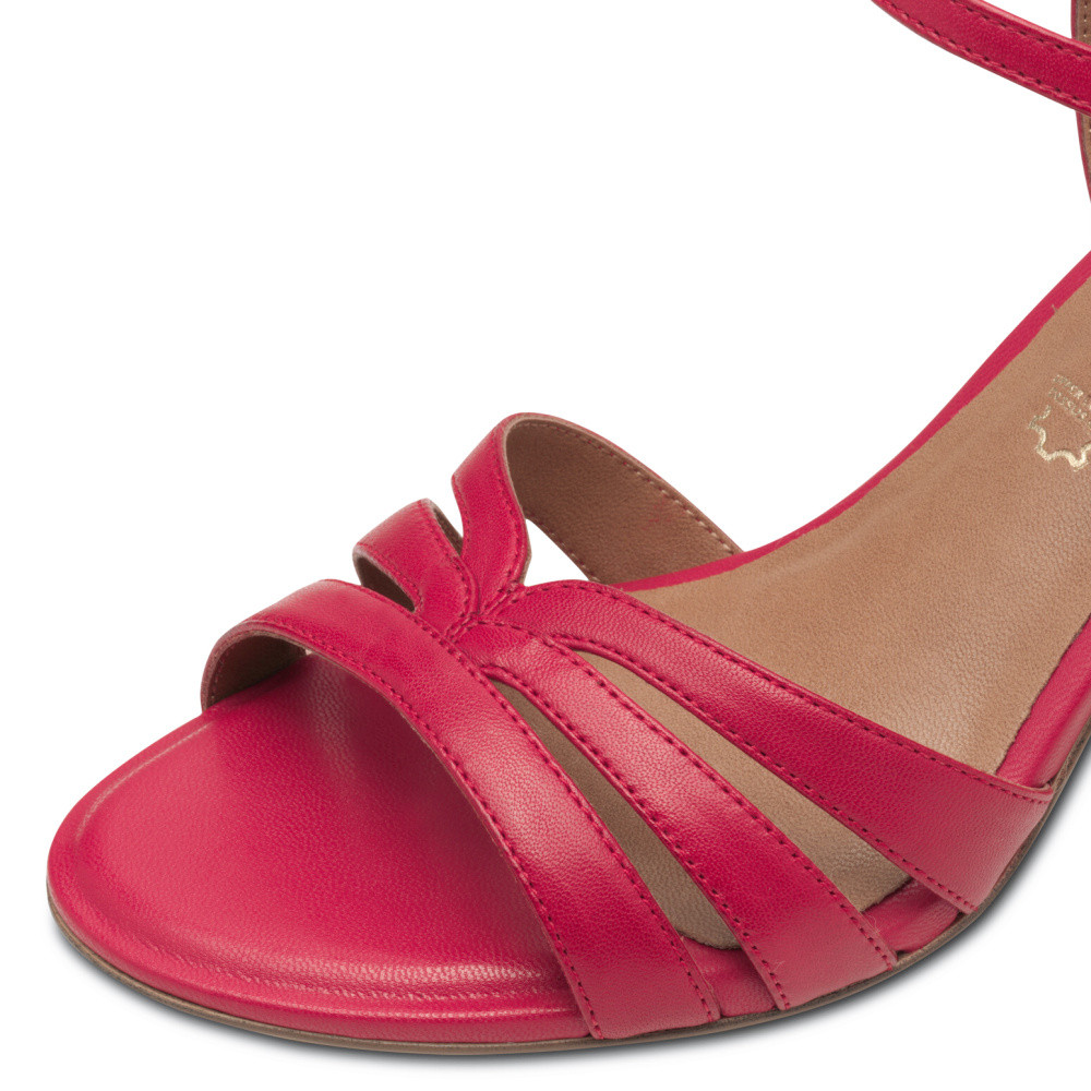 detail Dámské sandály TAMARIS 28333-44-543 červená S5