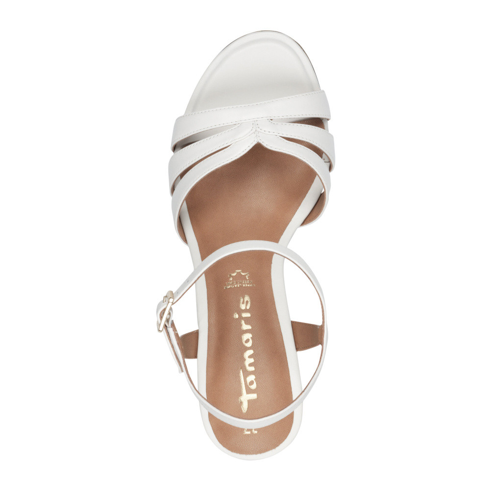 detail Dámské sandály TAMARIS 28333-44-117 bílá S5