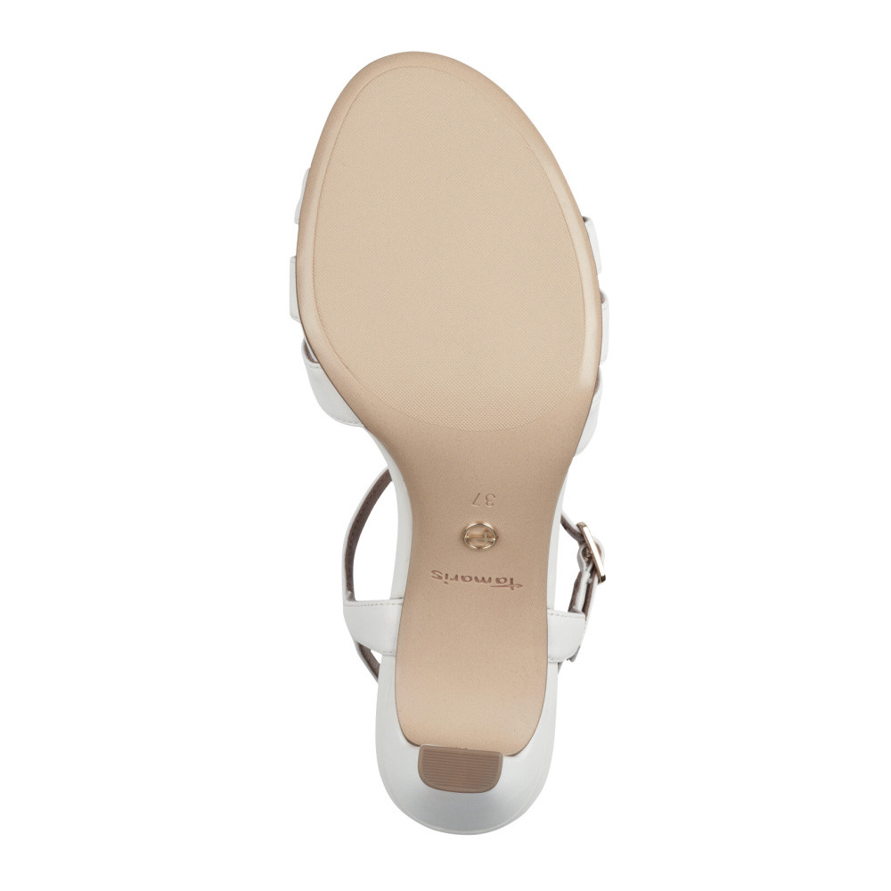 detail Dámské sandály TAMARIS 28333-44-117 bílá S5