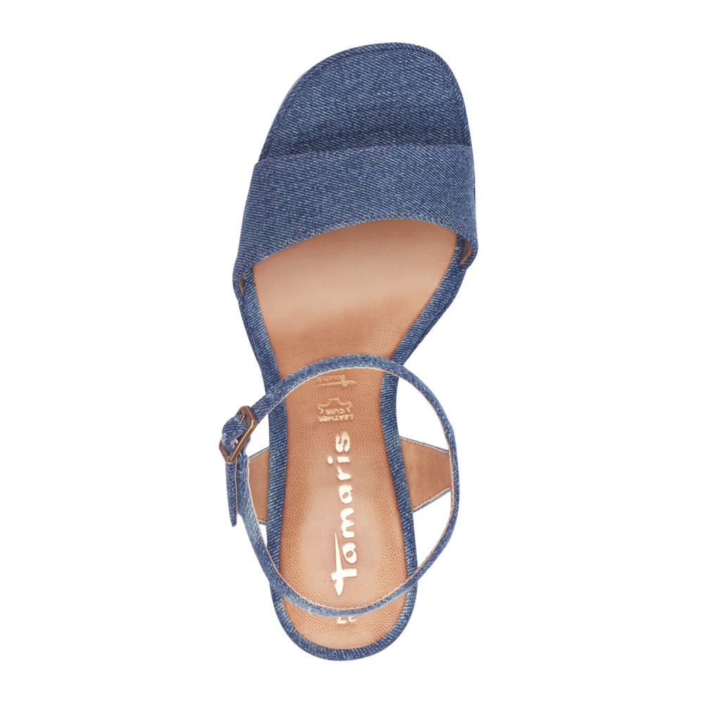 detail Dámské sandály TAMARIS 28343-44-802 modrá S5