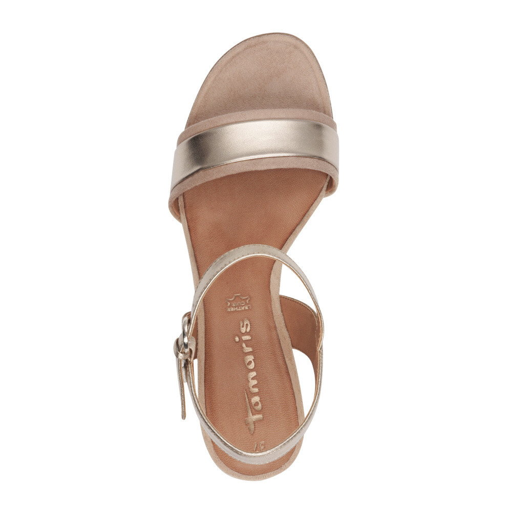 detail Dámské sandály TAMARIS 28344-44-445 béžová S5