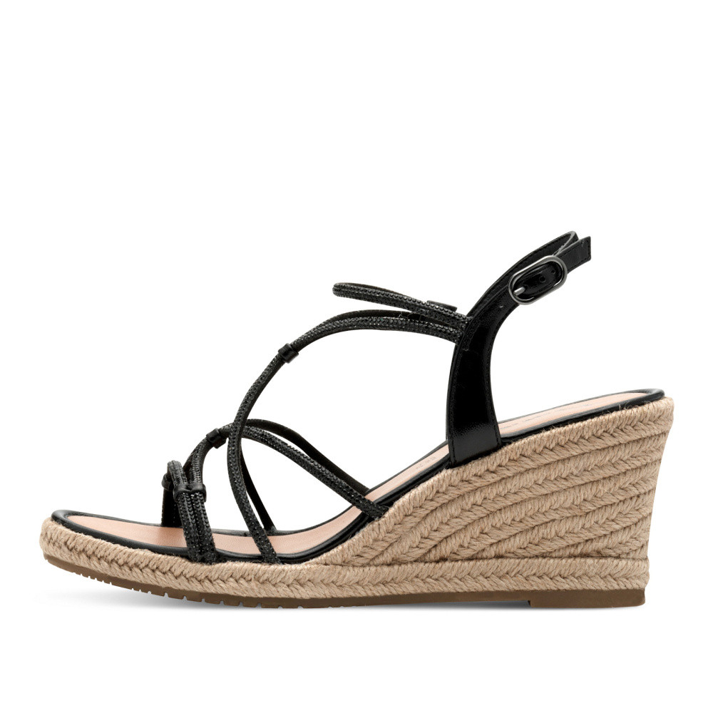 detail Dámské sandály TAMARIS 28345-44-001 černá S5