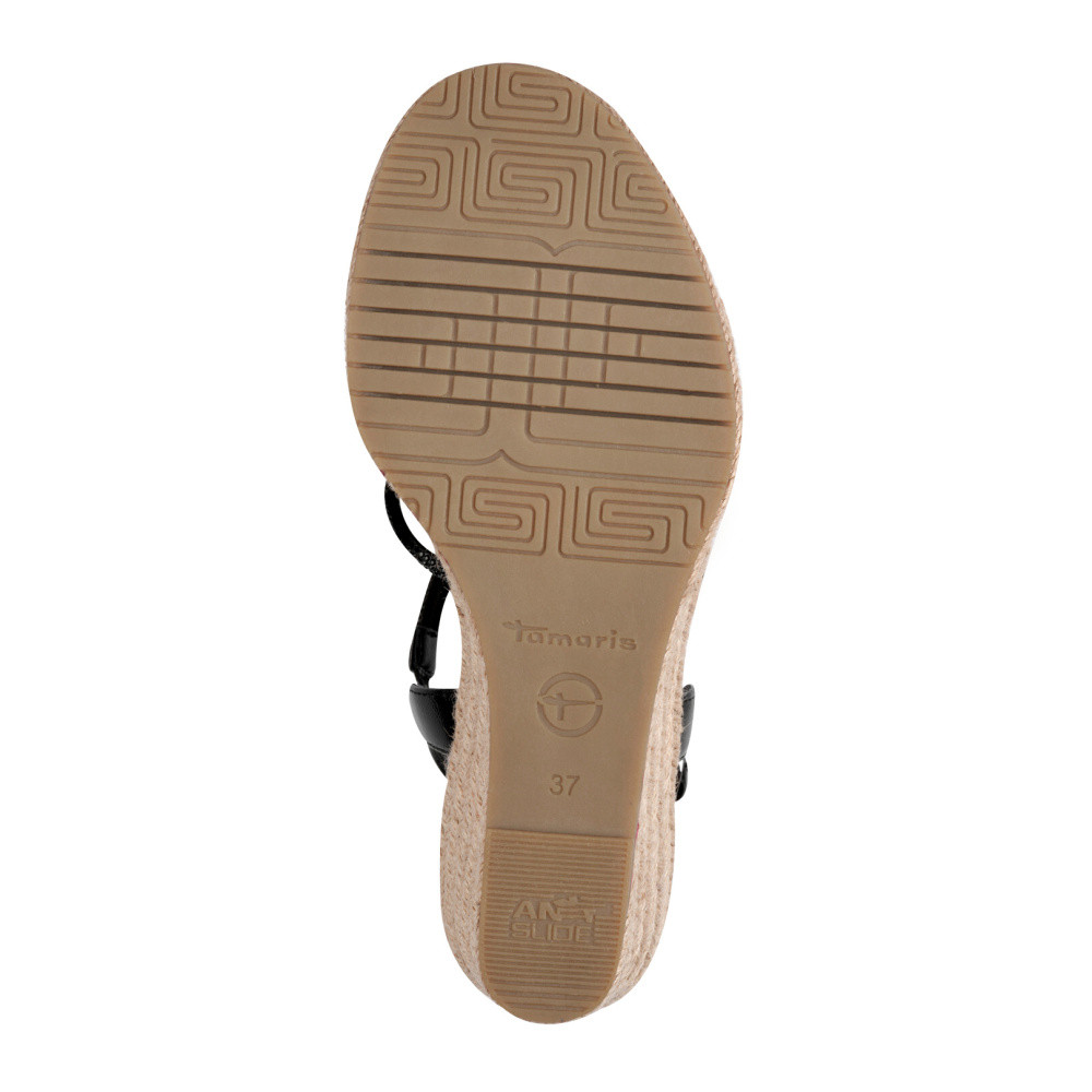 detail Dámské sandály TAMARIS 28345-44-001 černá S5