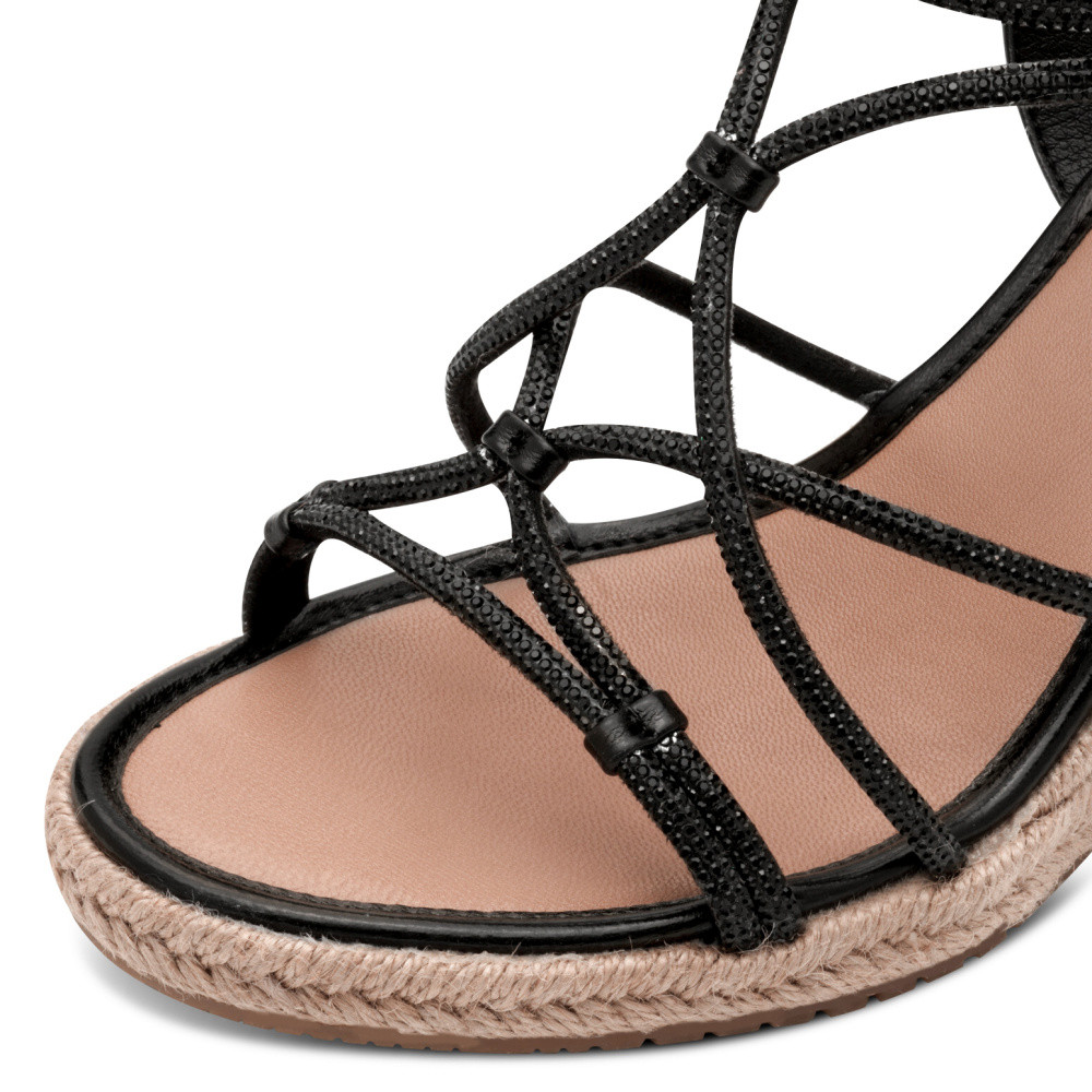 detail Dámské sandály TAMARIS 28345-44-001 černá S5