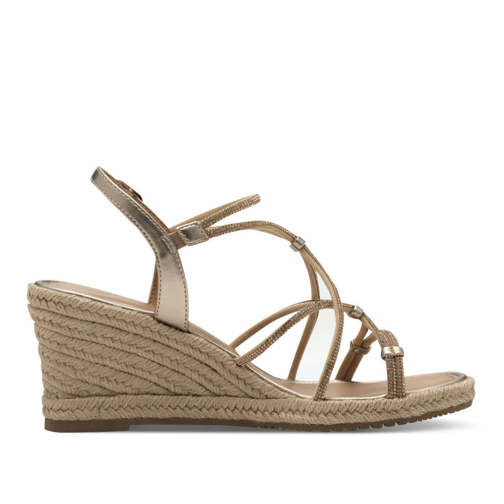 detail Dámské sandály TAMARIS 28345-44-900 hnědá S5