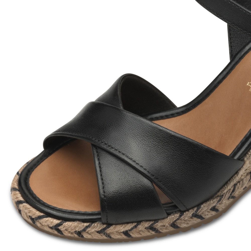 detail Dámské sandály TAMARIS 28346-44-001 černá S5