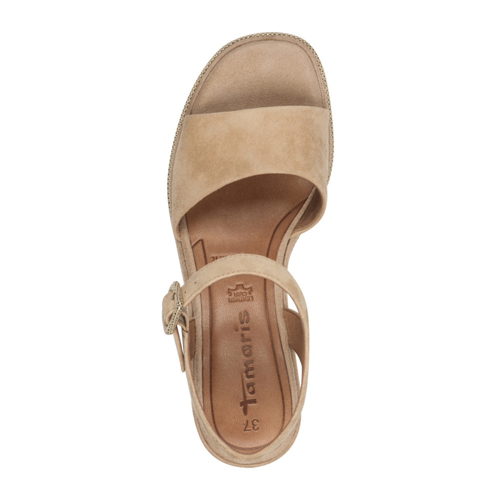 detail Dámské sandály TAMARIS 28354-44-435 béžová S5