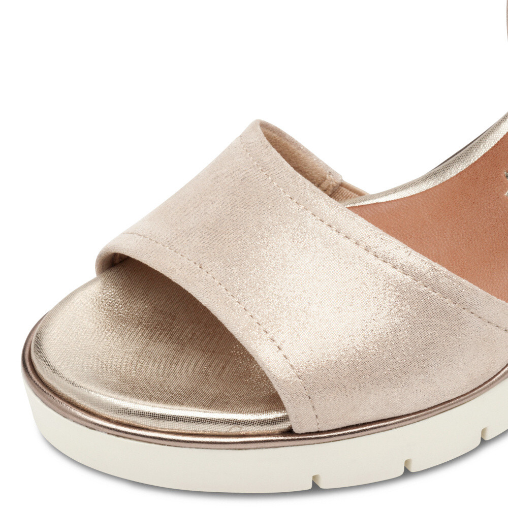 detail Dámské sandály TAMARIS 28360-44-179 zlatá S5