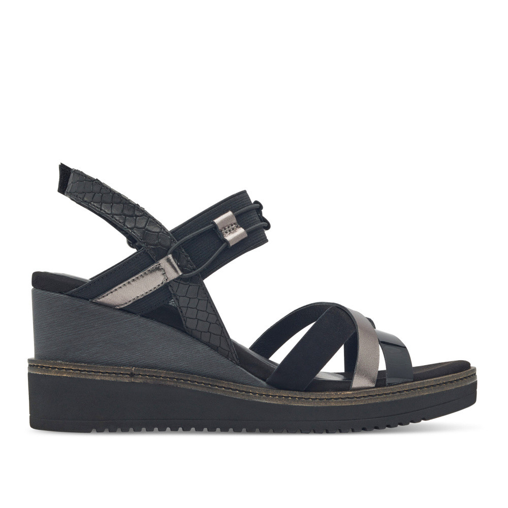 detail Dámské sandály TAMARIS 28377-44-098 černá S5