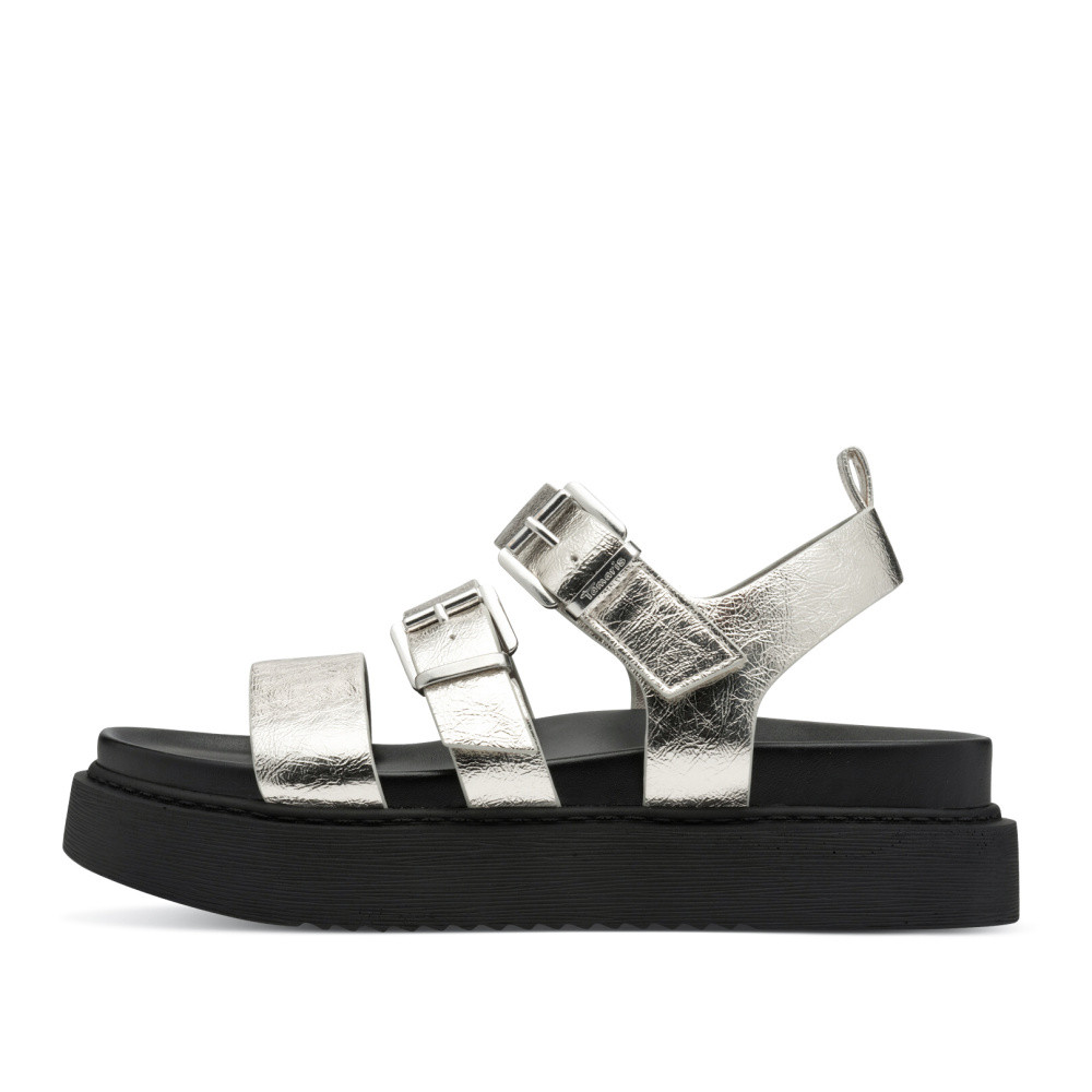 detail Dámské sandály TAMARIS 28401-44-957 stříbrná S5