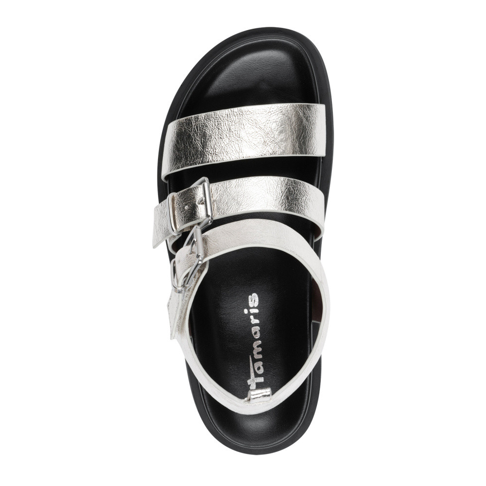 detail Dámské sandály TAMARIS 28401-44-957 stříbrná S5