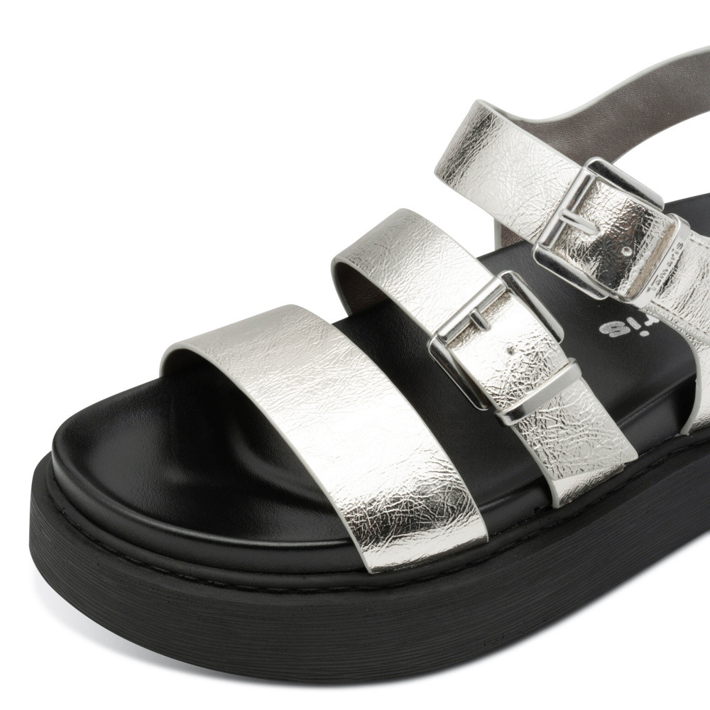 detail Dámské sandály TAMARIS 28401-44-957 stříbrná S5