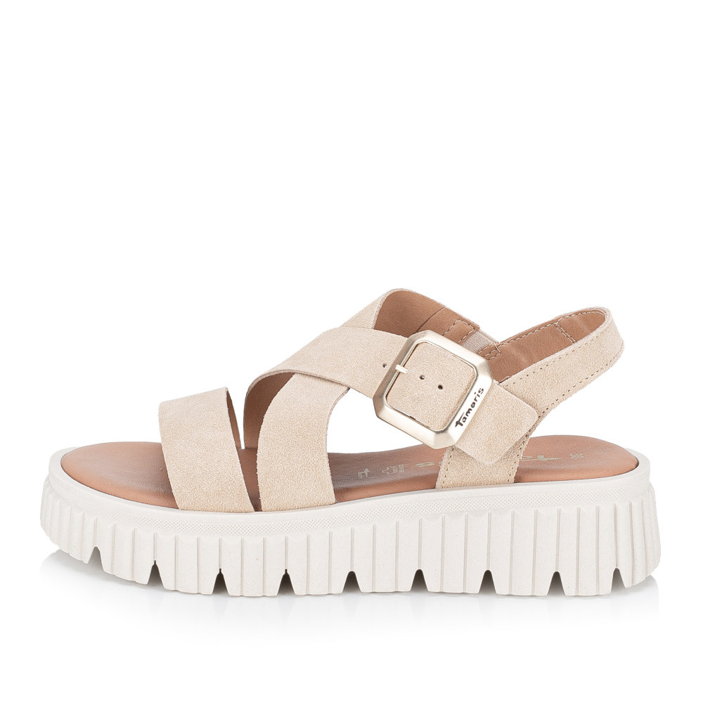 detail Dámské sandály TAMARIS 28705-44-400 béžová S5