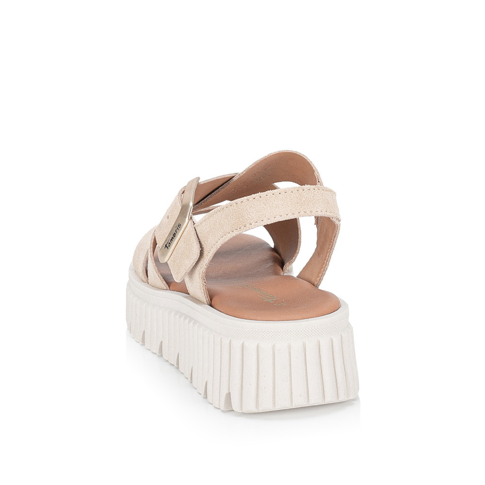 detail Dámské sandály TAMARIS 28705-44-400 béžová S5