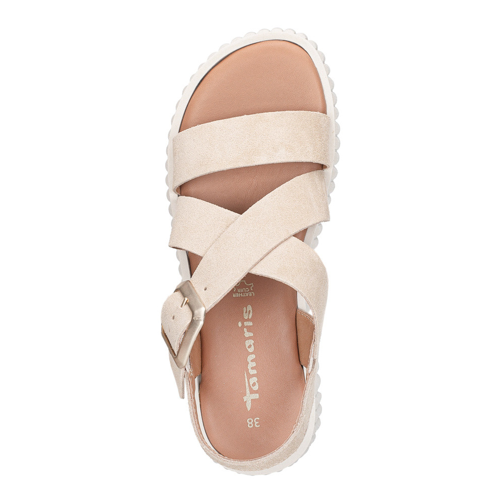 detail Dámské sandály TAMARIS 28705-44-400 béžová S5