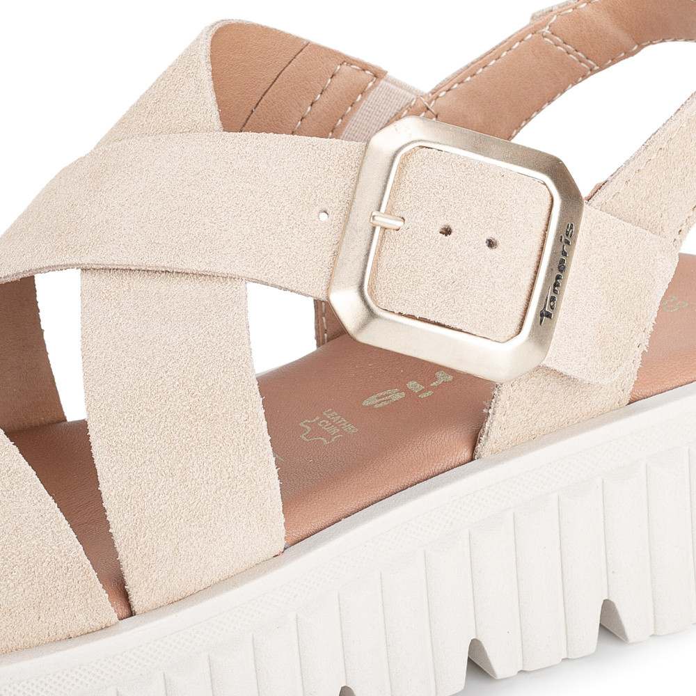 detail Dámské sandály TAMARIS 28705-44-400 béžová S5