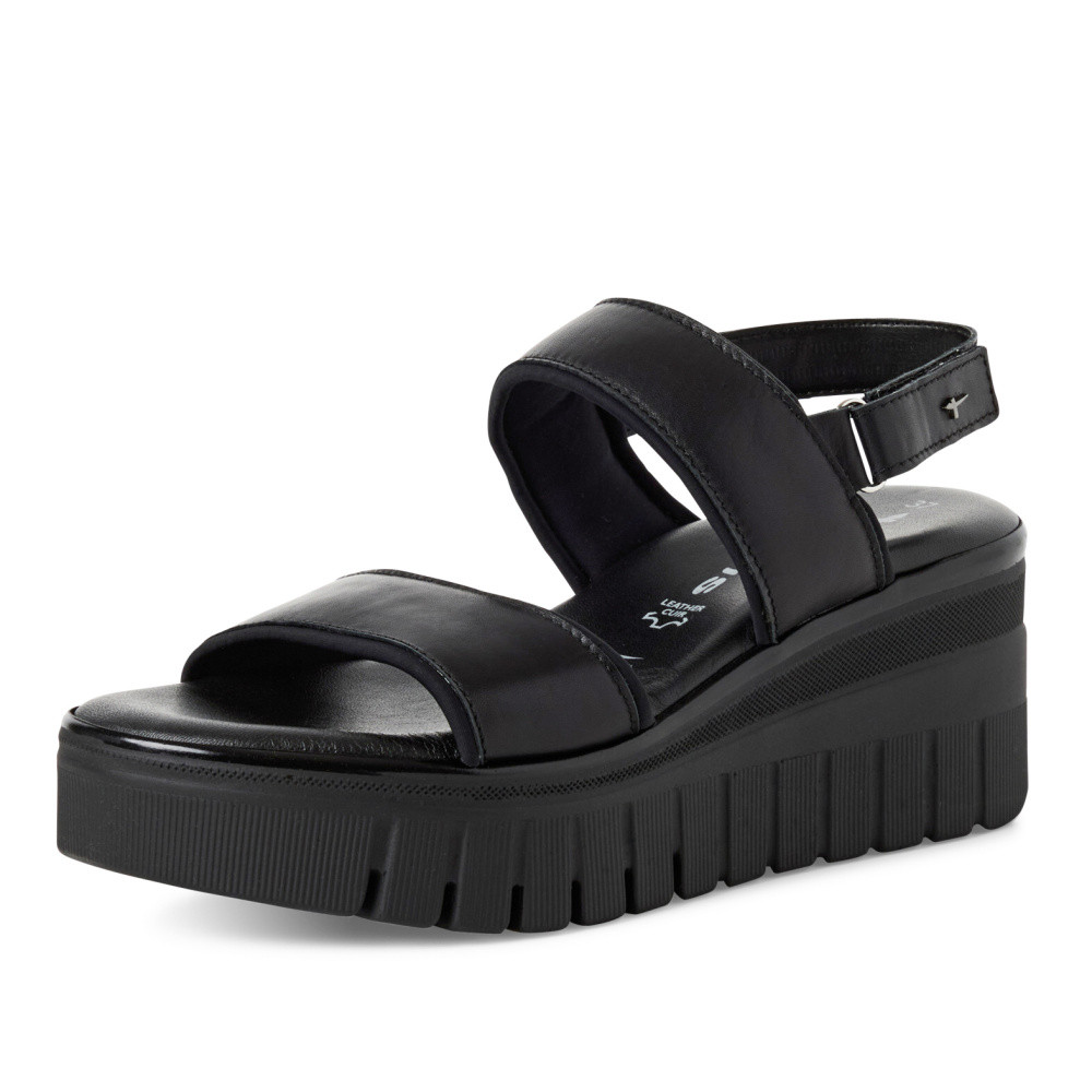 detail Dámské sandály TAMARIS 28711-44-001 černá S5