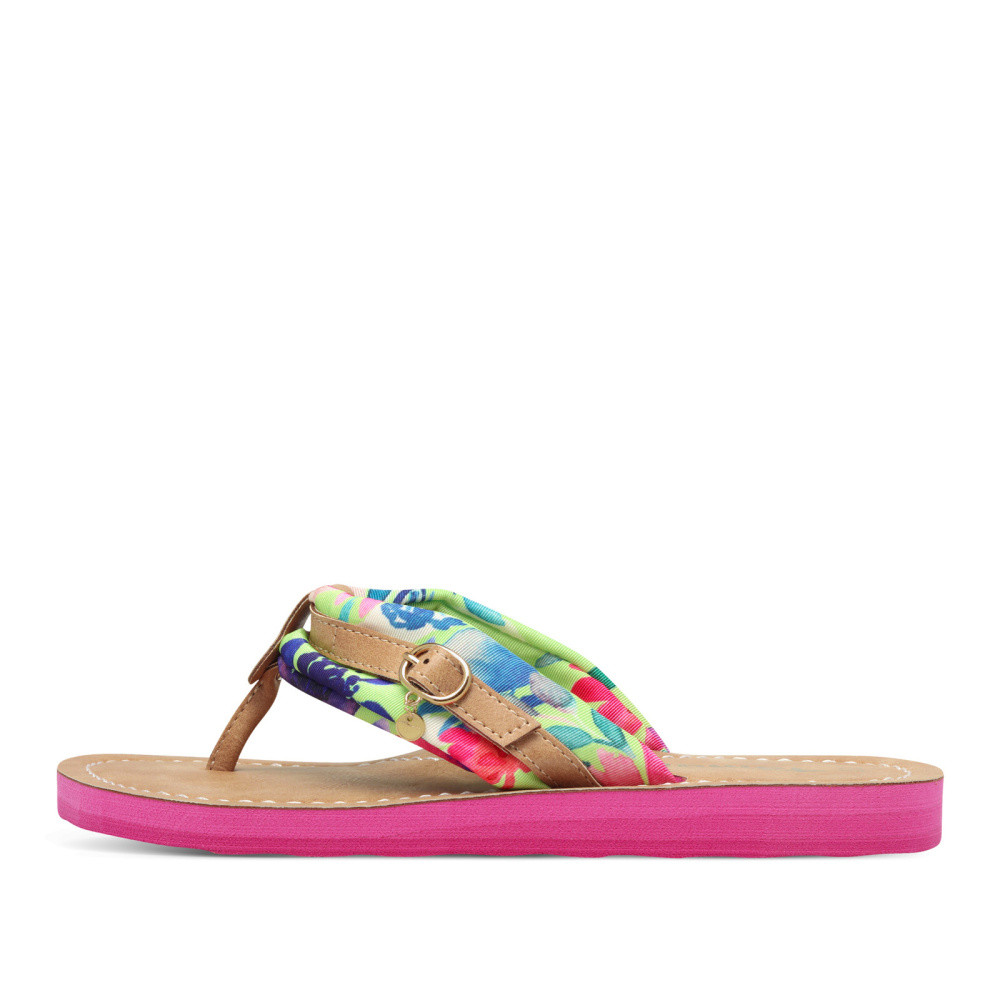 detail Dámské žabky TAMARIS 27109-42-701 zelená S5