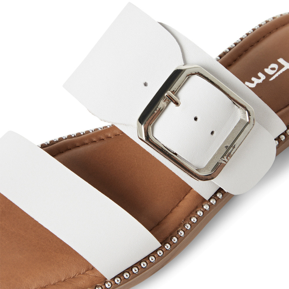 detail Dámské nazouváky TAMARIS 27128-44-100 bílá S5