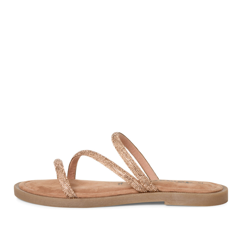 detail Dámské nazouváky TAMARIS 27131-44-586 zlatá S5