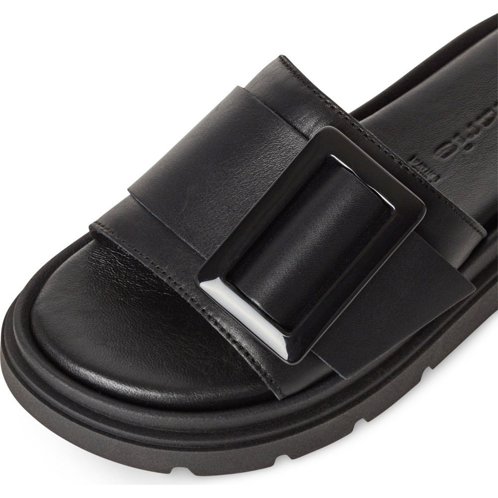 detail Dámské nazouváky TAMARIS 27234-44-001 černá S5