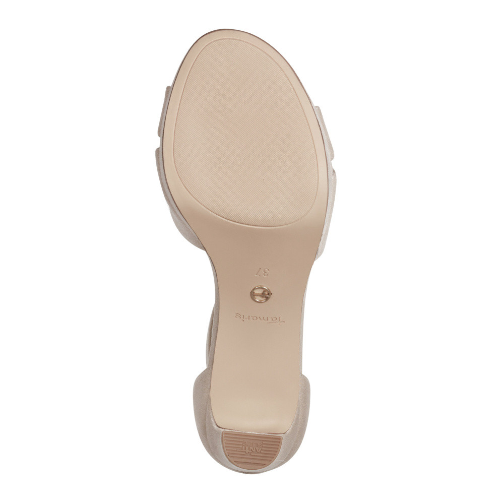 detail Dámské sandály TAMARIS 28078-42-418 béžová S5