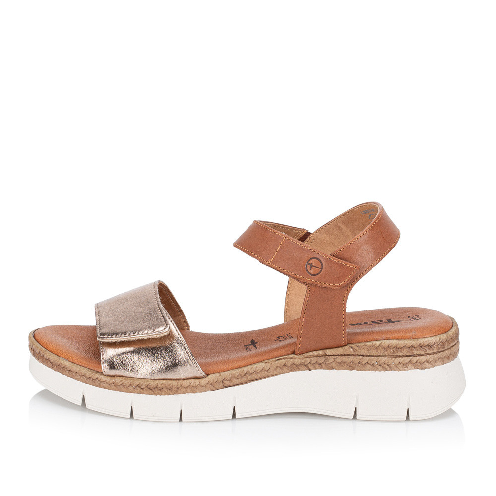 detail Dámské sandály TAMARIS 28220-44-392 hnědá S5