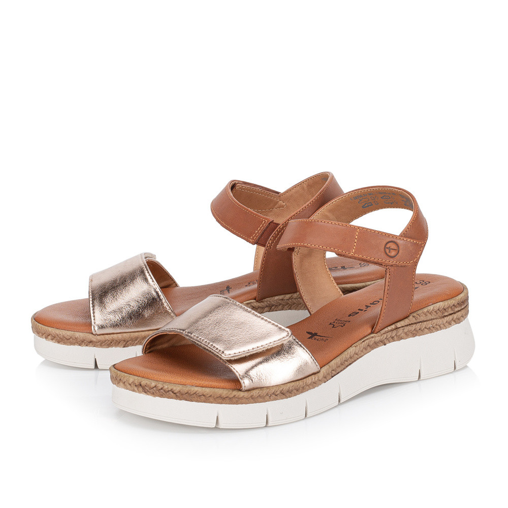 detail Dámské sandály TAMARIS 28220-44-392 hnědá S5