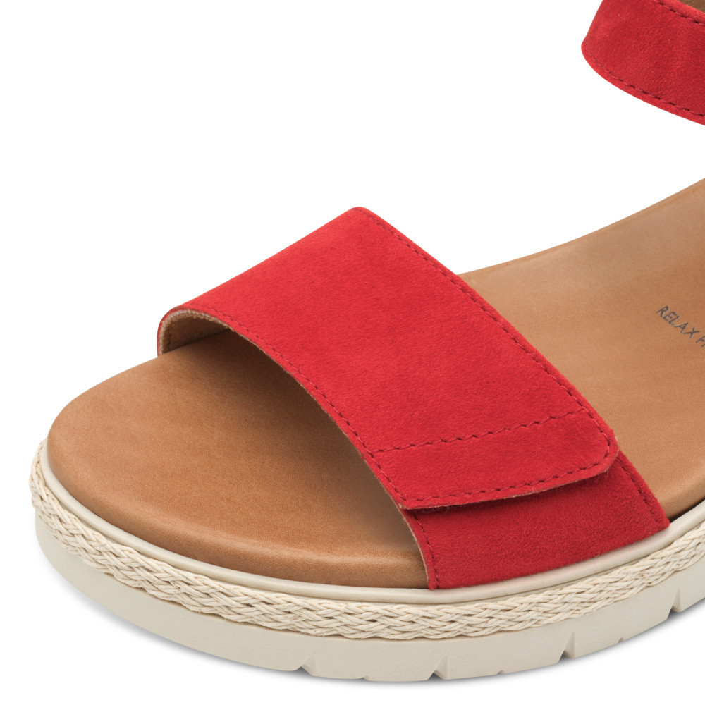 detail Dámské sandály TAMARIS 28260-42-518 červená S5