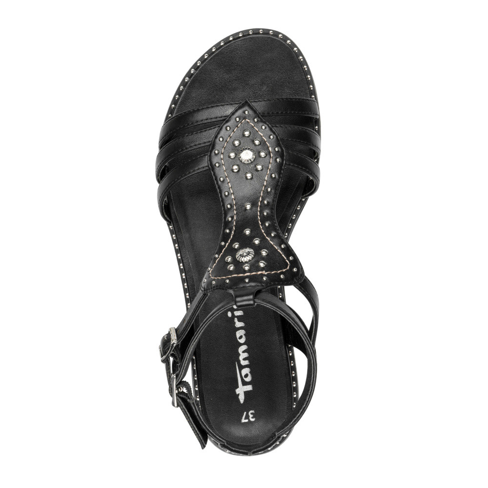 detail Dámské sandály TAMARIS 28147-44-001 černá S5