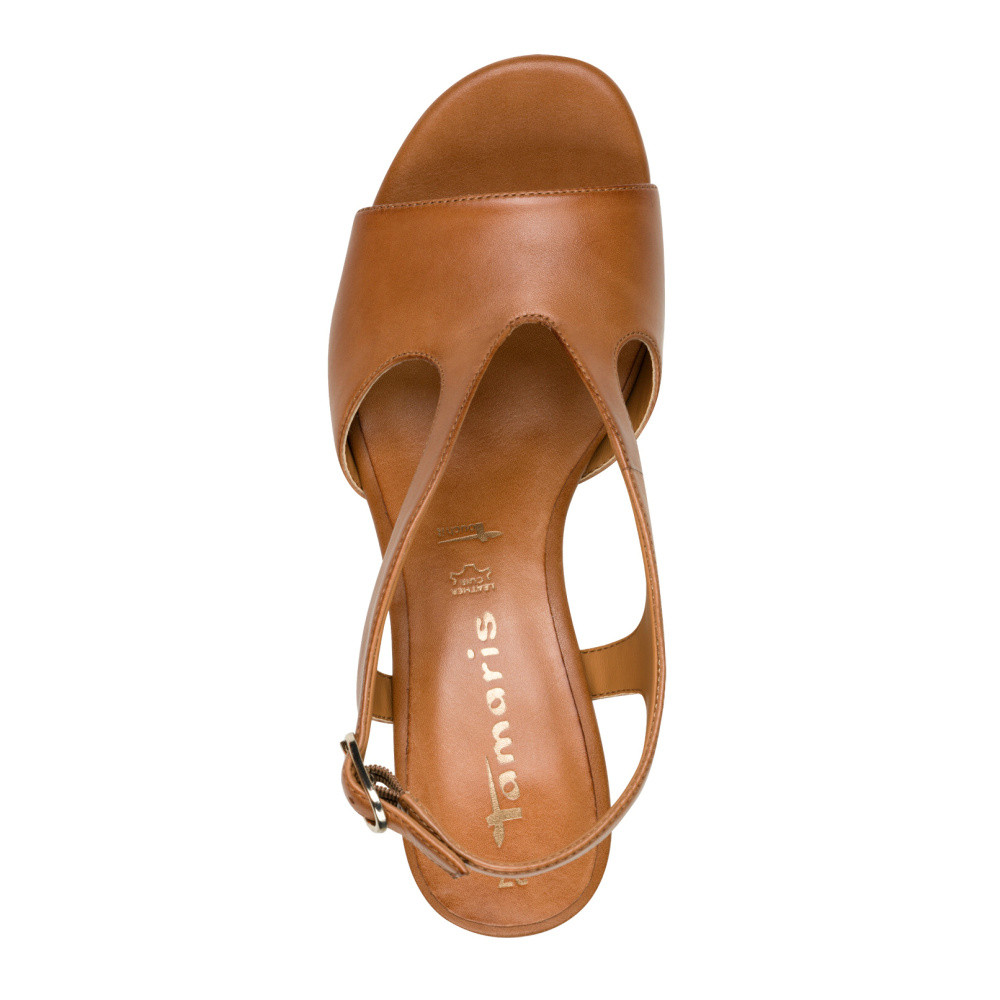 detail Dámské sandály TAMARIS 28316-44-305 hnědá S5