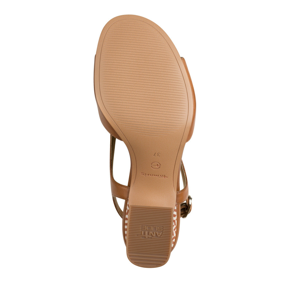 detail Dámské sandály TAMARIS 28316-44-305 hnědá S5