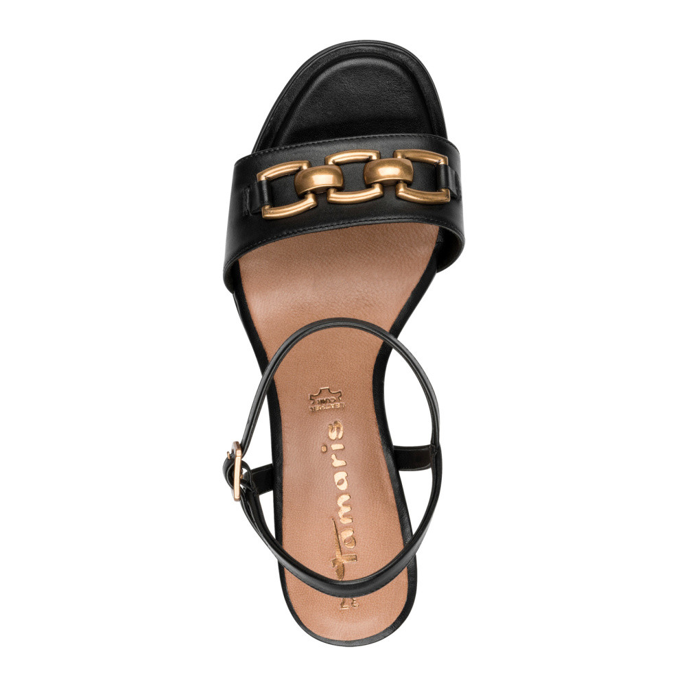 detail Dámské sandály TAMARIS 28353-44-003 černá S5