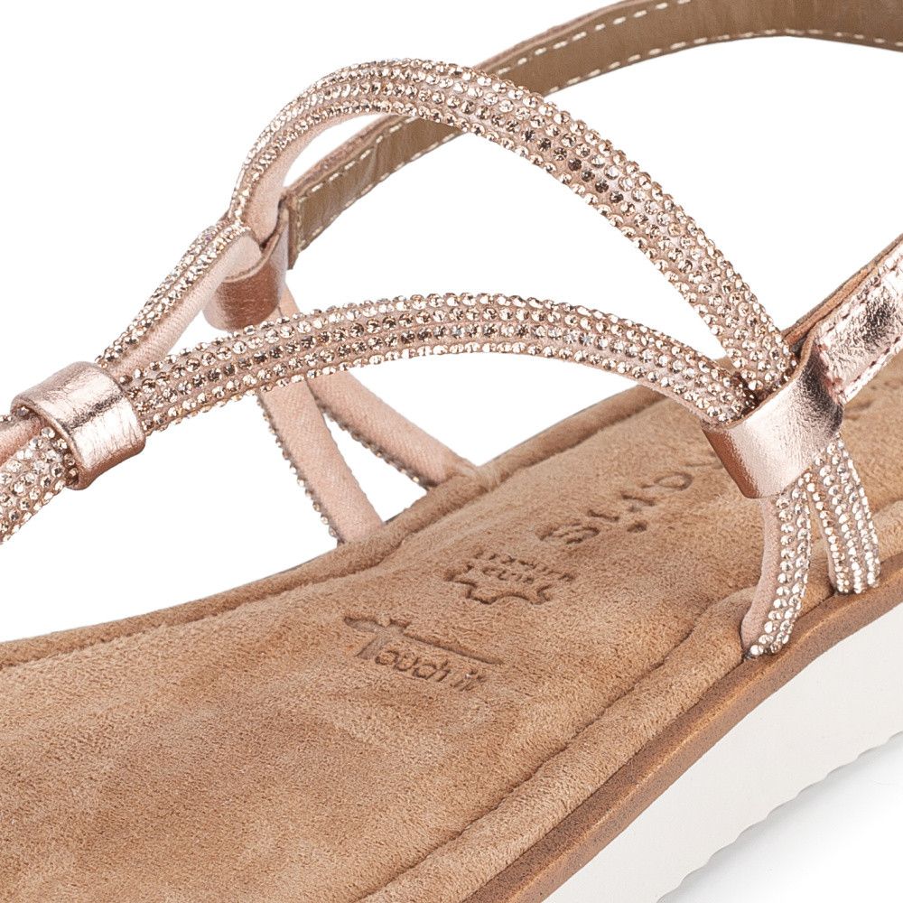 detail Dámské sandály TAMARIS 28601-44-586 zlatá S5