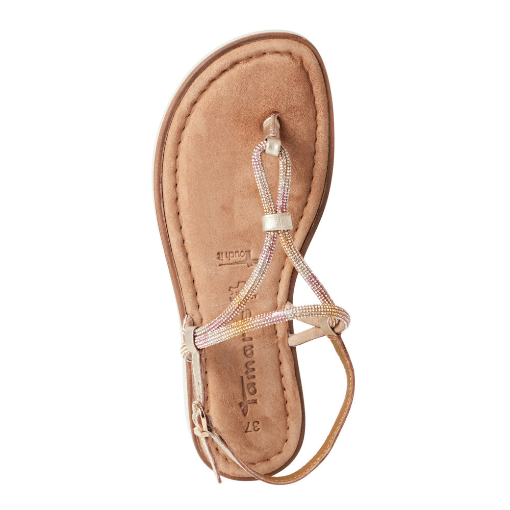detail Dámské sandály TAMARIS 28601-44-685 zlatá S5