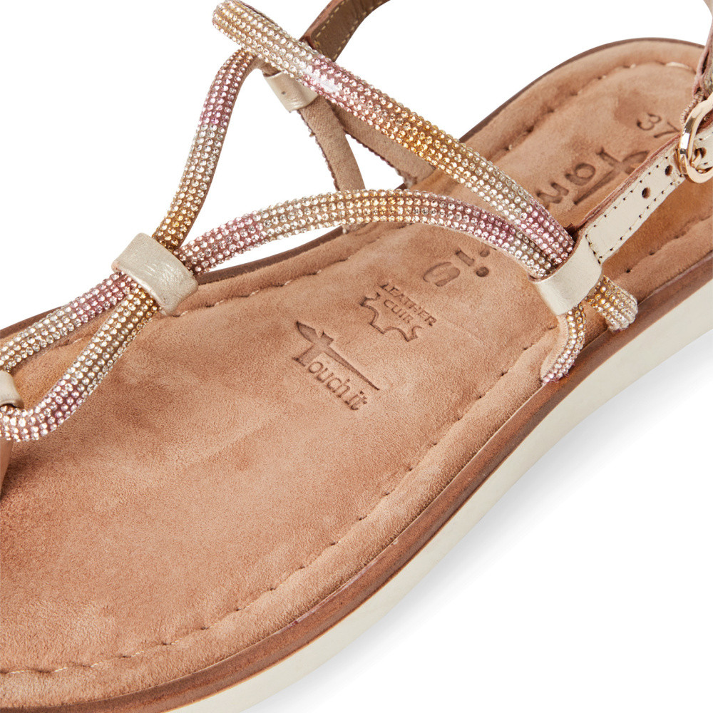 detail Dámské sandály TAMARIS 28601-44-685 zlatá S5