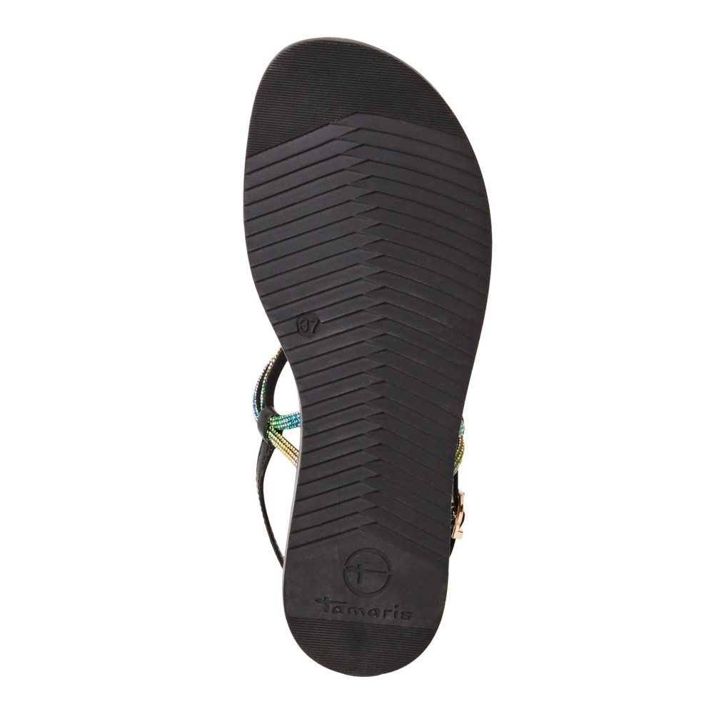 detail Dámské sandály TAMARIS 28601-44-902 černá S5