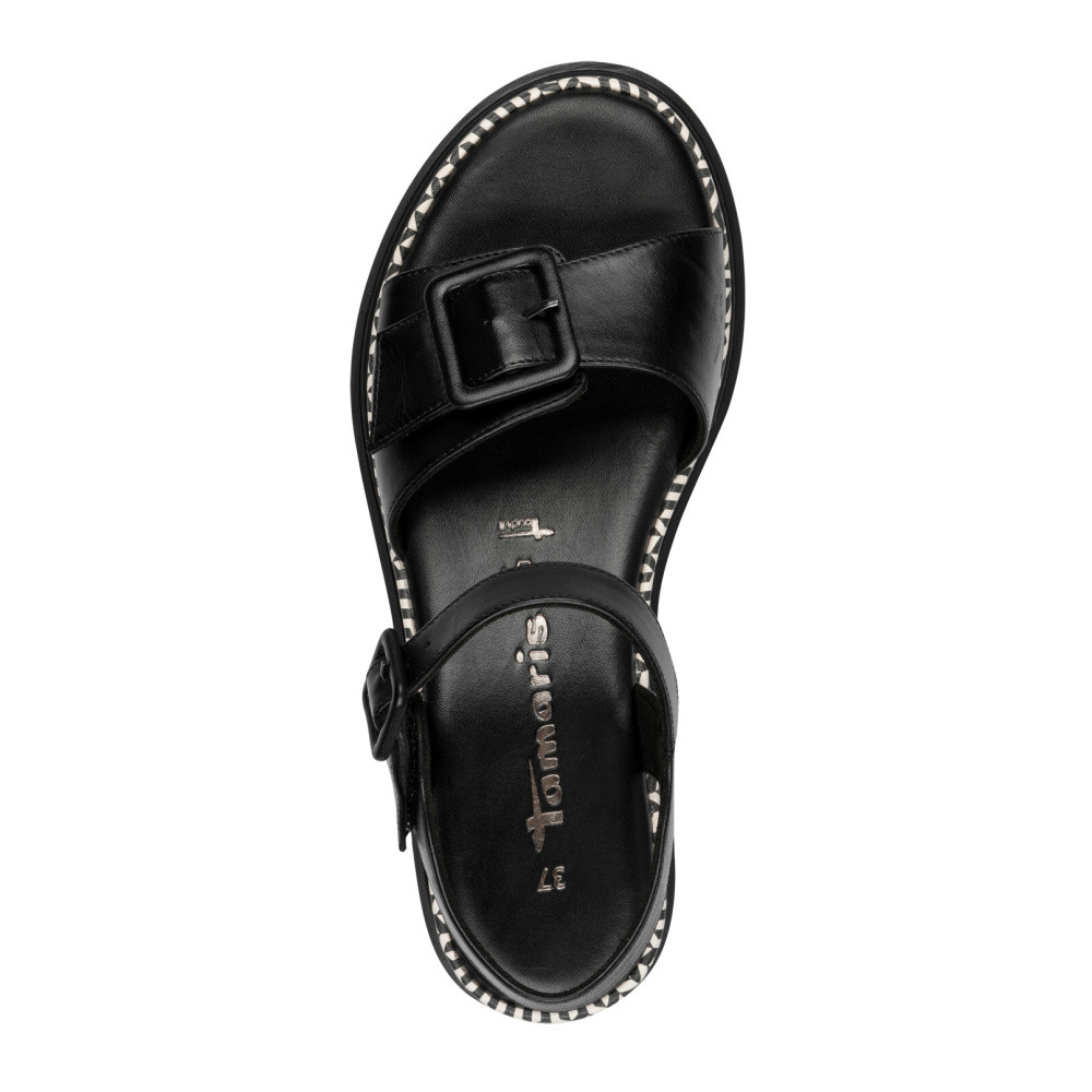 detail Dámské sandály TAMARIS 28723-44-001 černá S5