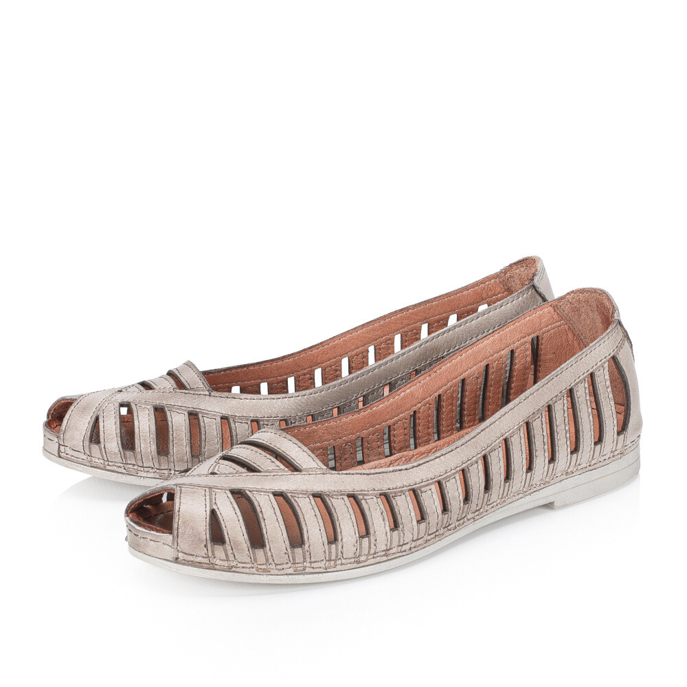 detail Dámské baleríny IBERIUS 1092-483 béžová S5