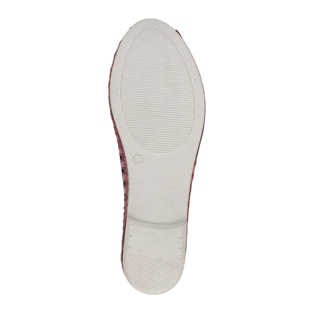 detail Dámské baleríny IBERIUS 1092-497 červená S5