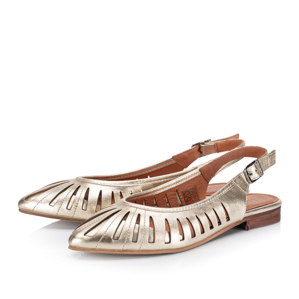 detail Dámské lodičky IBERIUS 182-611 zlatá S5